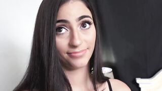 hot stepdaughter begs dad for reward