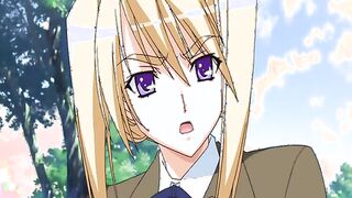 Hot busty teen in uniform gets creampie