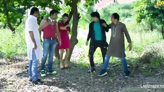 Gangbang In Jungle