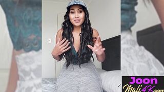 Hot Asian teen dancing and masturbating