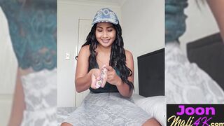 Hot Asian teen dancing and masturbating