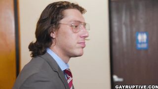 Office fuck for Andrew Miller and Paul Cannon