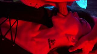 the tattoo master couldn't resist and gave deep into the mouth of his client - sexonl