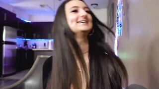 latina eliza ibarra shares stepdaddy cum with teen facial