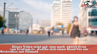 Stupid german bro meet adorable college girl tourist 18 on street