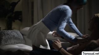 MILF shemale stepmom analed by stepson