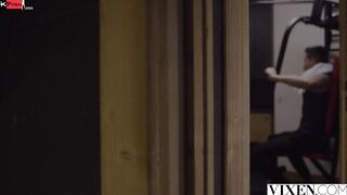 VIXEN Ski bunny Sonya has passionate sex into the Alps