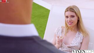VIXEN Crazy Hot Freya seduces her crush with babe public sex