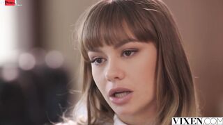 VIXEN Rivals Avery & Naomi team up to seduce fencing coach.