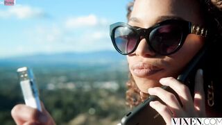 VIXEN Crazy Sexy Bombshell Cecilia can't resist her bad-boy client