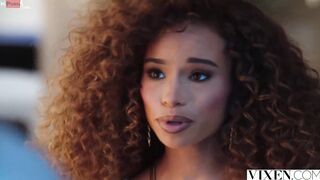 VIXEN Crazy Sexy Bombshell Cecilia can't resist her bad-boy client