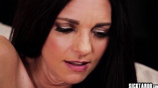 Pervy stepmom fucks hot stepdaughter
