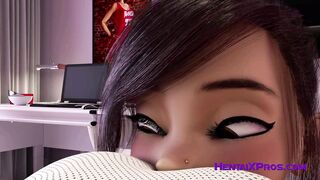 Dinky FUTA Dickgirls Romantic Seduction 2023 Animation