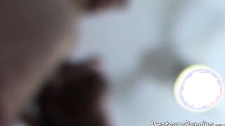 Pair of amateur studs hook up and plow each other hardly