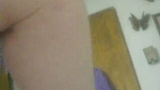so horny on step mom's big white ass