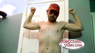 Joe enjoys getting his asshole spread by a huge hard cock