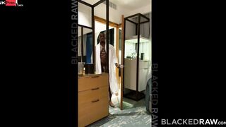 BLACKEDRAW Gigantic-tits beauty fucks huge african cock while boyfriend is away 2