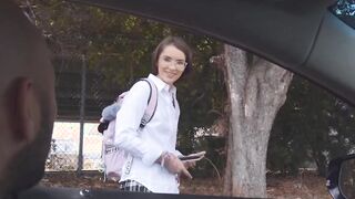 Cute teen with nerdy glasses natalie porkman