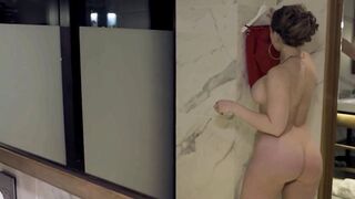Kagney Linn Karter Getting ready to be Blacked Gif