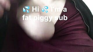 Dirty Bbw into piggy skank humiliation two