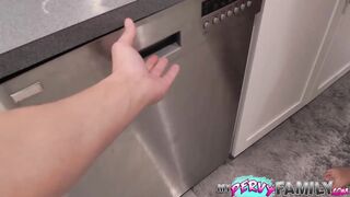 Suspended Teens Stepsister Swallows Long Penis (Part one)