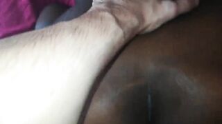 Crazy Hot black Cutie receiving backshots