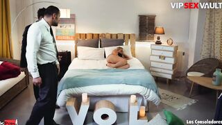 VIP SEX VAULT - Blonde Stepmom Christina Shine dig Super Sexy Hot Foursome Pounded