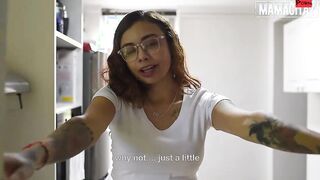 MAMACITAZ - Long Titted Nerdy Latina Michel Chica Getting Her Bombshell Twat Banged!