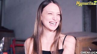 CHICAS LOCAS - Teenie Latina Izzy Lush Getting Cock Inside