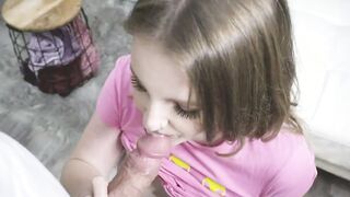 stepbrother fucks his stepsister with big tits