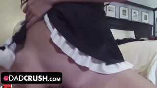 goddess Stepdaughters Pussy Getting Drilled By Stepdad On Halloween