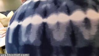 Stranger gets a lucky dick appointment with Crystal Lust in tight dress