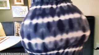 Stranger gets a lucky dick appointment with Crystal Lust in tight dress