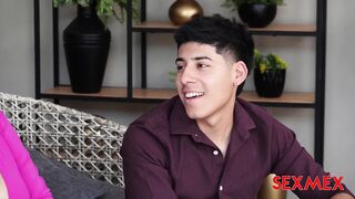 Stepson gives him his first time to stepmom