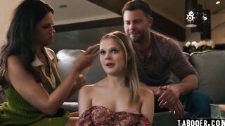Coco give in to pervy couple Seth Gamble and Penny
