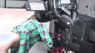 two hot milfs giving gloryhole blowjobs on live cam