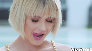 VIXEN Blonde sugar baby Jessie gets what she wants two