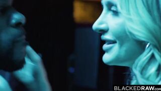 BLACKEDRAW Bae Ella devours long ebony cock at the club