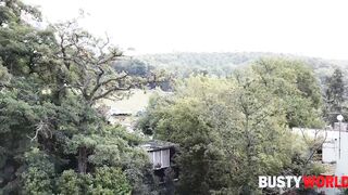 Countryside Skank Jennifer Mendez Receives big black dick double penetration After Chopping Wood GP2440