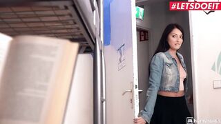 HORNY HOSTEL - Gigantic Booty 19 Yo Needs The Hugest Black