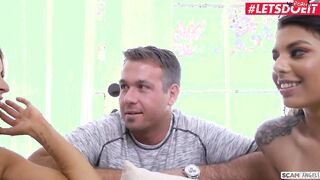 SCAM ANGELS - (Gina, Chad and Emma) Stepdad Cheats With His Own