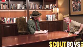 ScoutBoys - Bae v tall top bangs adorable smooth redhead btm raw and rough