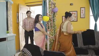 Indian threesome in webseries