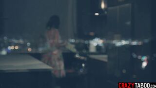 Wife and submissive MILF fucks husband