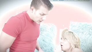 horny milf shares huge cock with friends
