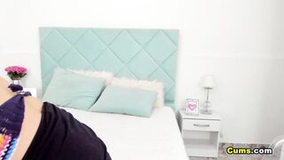 A Curvy Woman Plays with Her Pussy