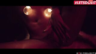 DoeProjects - Luna Corazon Naughty Brazilian Latina babe Passionate Close up Oral Sex