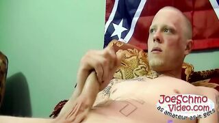 Joe is sucking at the lake with big dicked straight guy Eric