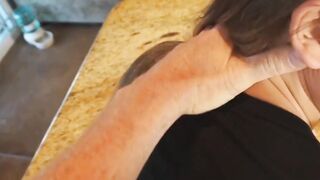 hot step-daughter tricks step-dad to fuck