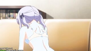 Sweet college teen having fun with her man